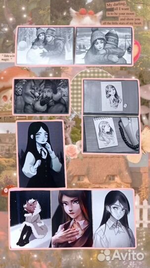 Открытки постеры по игре, зайчик, Tiny Bunny