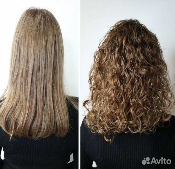 Женская химическая завивка - биозавивка