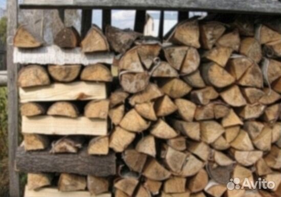 Дрова березовые колотые