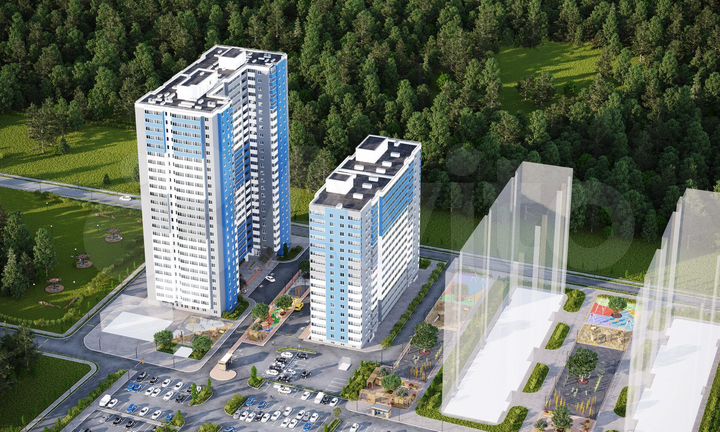 Квартира-студия, 24,2 м², 23/25 эт.