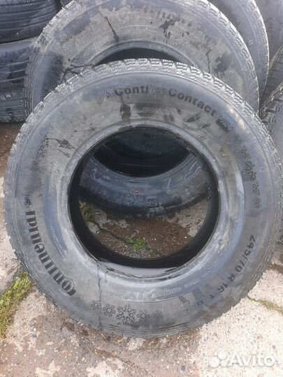 Continental ContiIceContact 4x4 245/70 R16