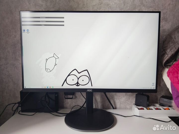 2k Монитор 27 AOC Q27V4 Black