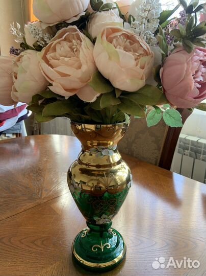 Ваза для цветов богемия