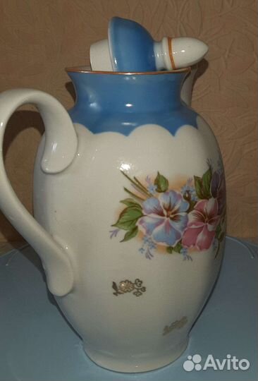 Кофейник и сливочник Дулево 2000г