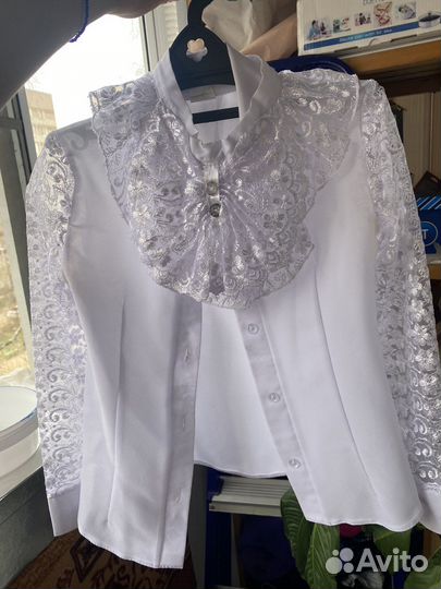 Школьная блузка для девочек