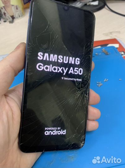 Битый дисплей для samsung a50