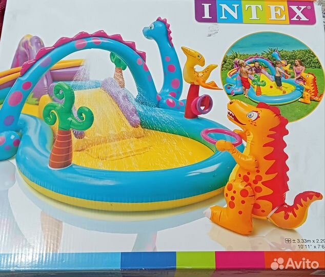 Intexигровой центр с горкой 3,33 x229x112