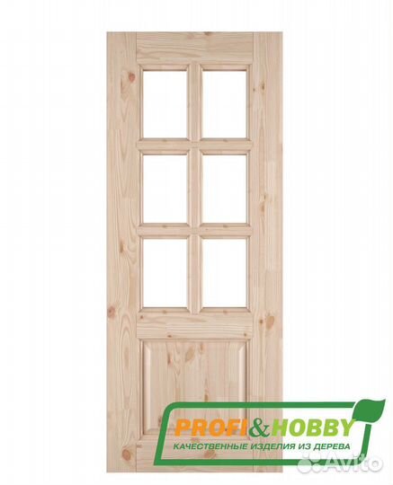 Дверь межкомнатная деревянная Классик