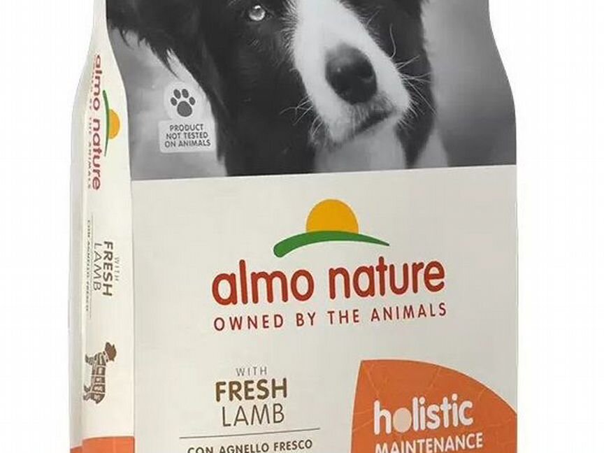 Корм для собак Almo nature 12 кг с ягнёнком