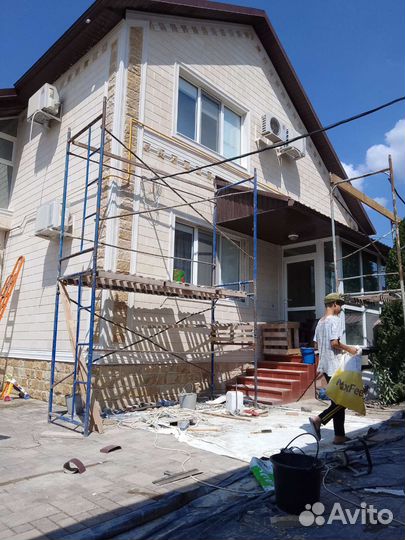 Облицовка дагестанским камням