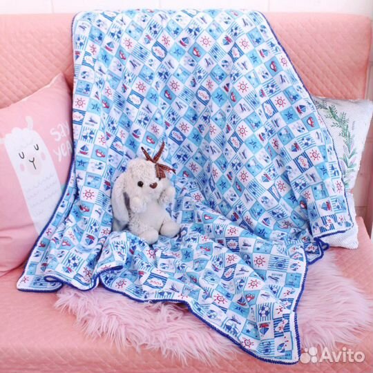 Плед ручной работы