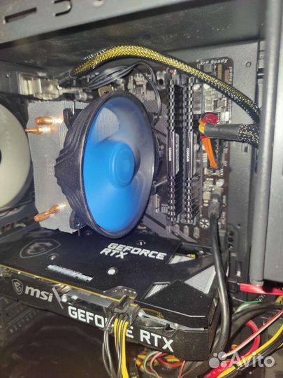 Intel core i5 7400 + материнская плата B250-HD3P