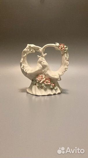 Голуби любви керамика статуэтка на свадьбу подарок