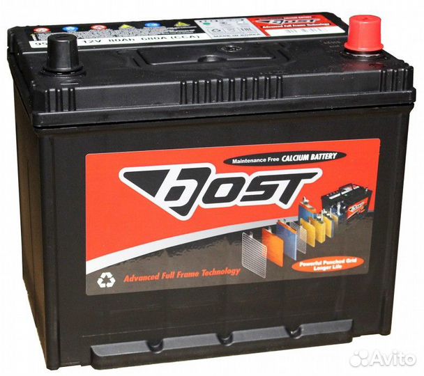 Аккумулятор Bost 70R (80D26L) обр. пол. 70 Ач