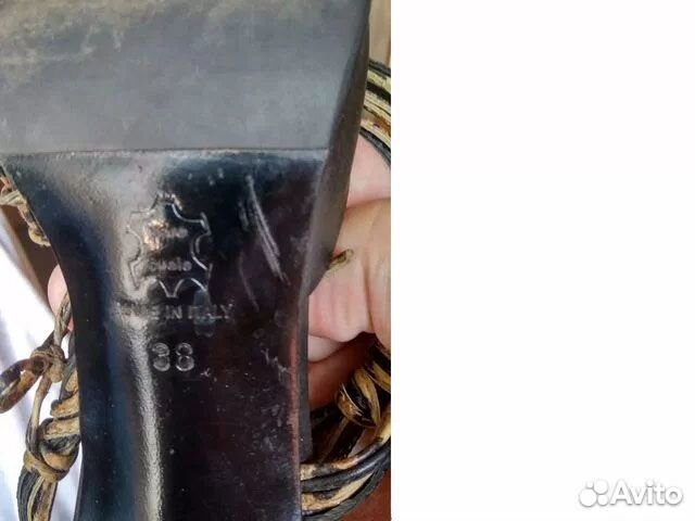 Босоножки итальянские, размер 38