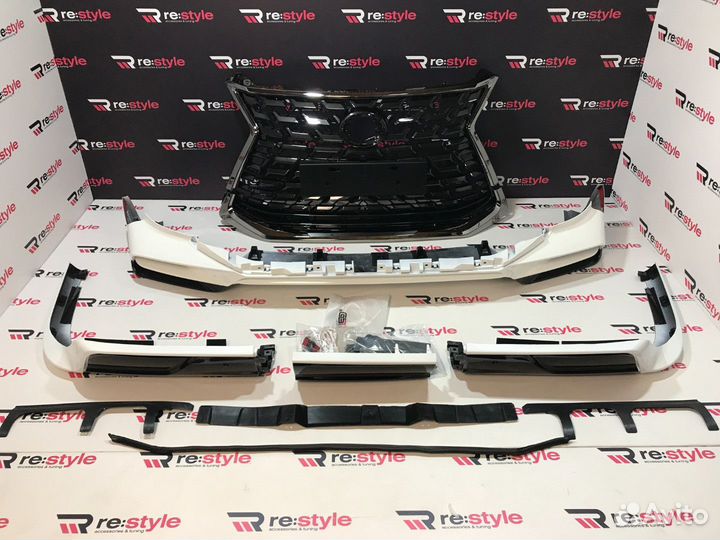 Обвес Lexus LX570 с16г Heritage Белый GBT D2203