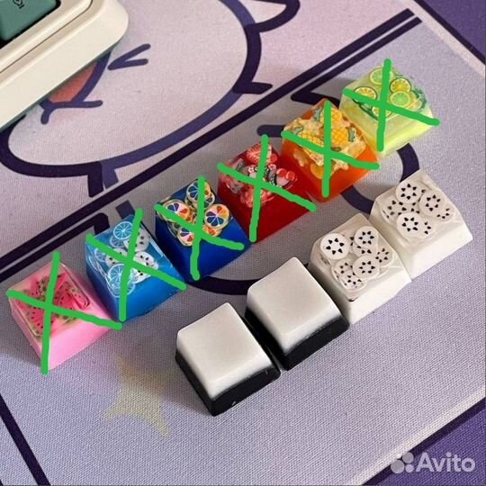 Кастомные кейкапы Artisan Keycaps