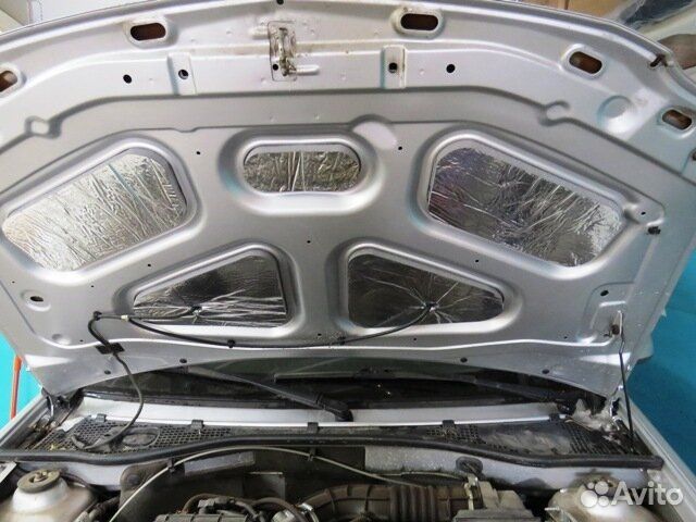 Комплект виброшумопоглощающий капота Лада Ларгус