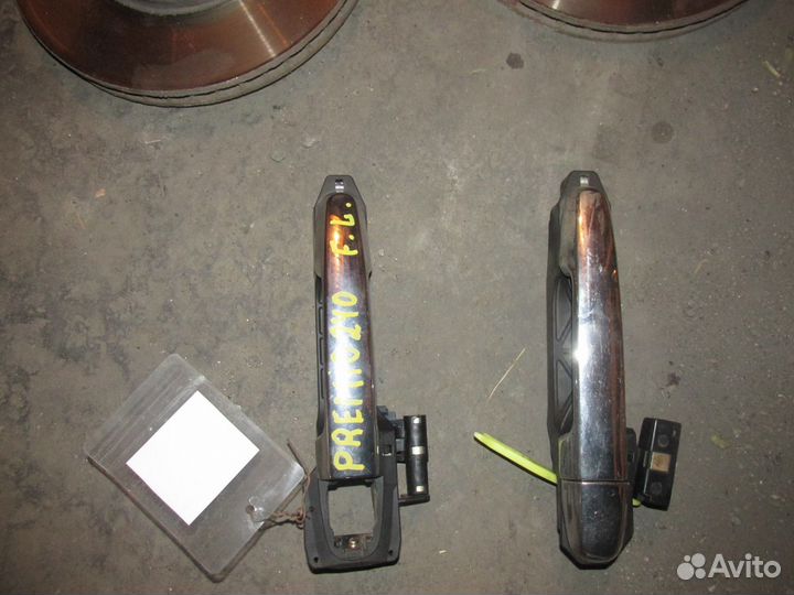 Ручки на двери (наружные) тайота премио