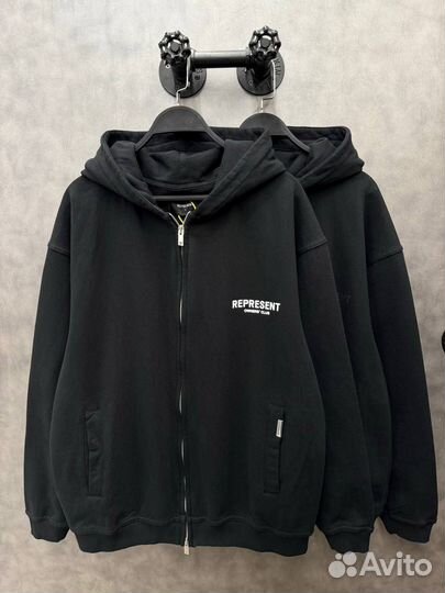 Зип худи represent