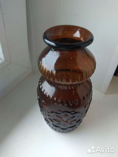 Ваза стеклянная СССР