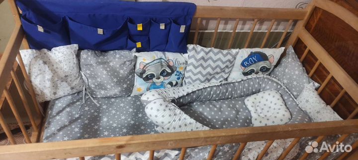 Бортики в кроватку. Кроватка