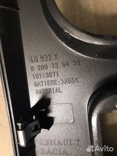 Накладка на торпеду Renault Duster