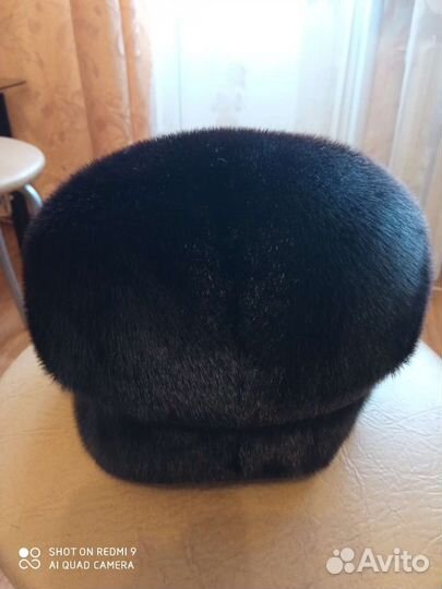 Меховая мужская кепка