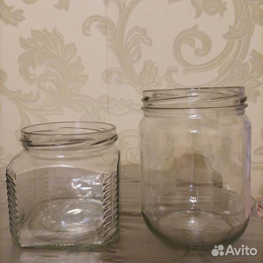 Банка стекло 0.5 винтовая, 0,39 винтовая