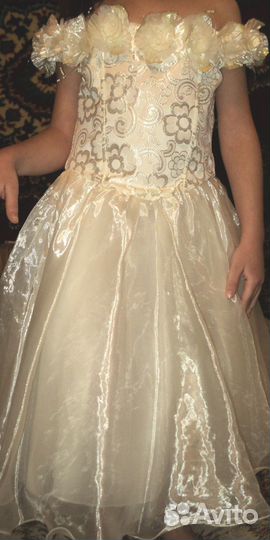 Платье нарядное для девочки 5-10 лет