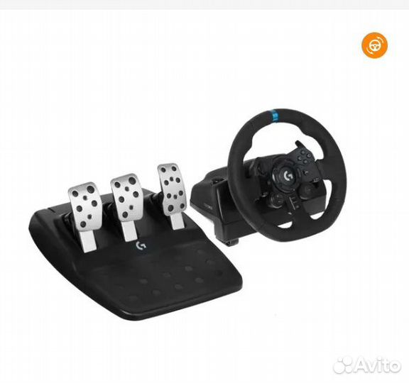 Руль logitech g923 + кпп