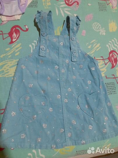 Велюровый сарафан