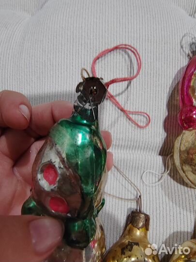 Елочные игрушки СССР одним лотом