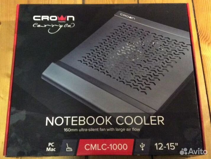 Crown cmlc-1000 Подставка для ноутбука