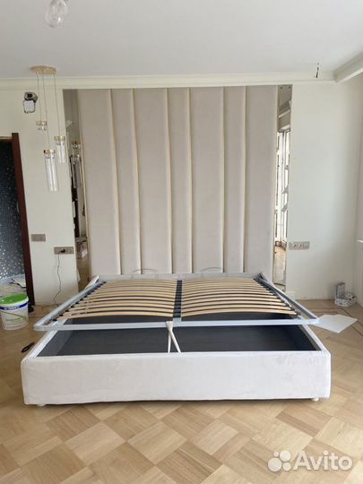 Мягкие панели для стен, кровать на заказ