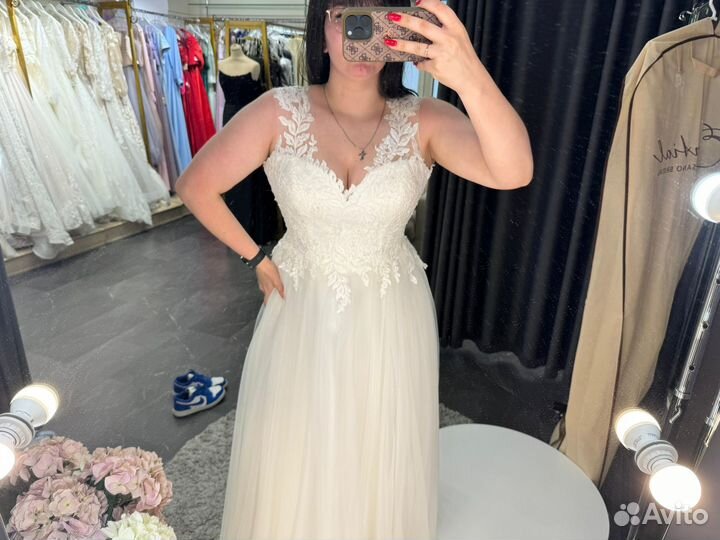 Свадебное платье 48-50