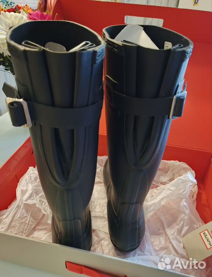 Резиновые сапоги hunter, 38 размер