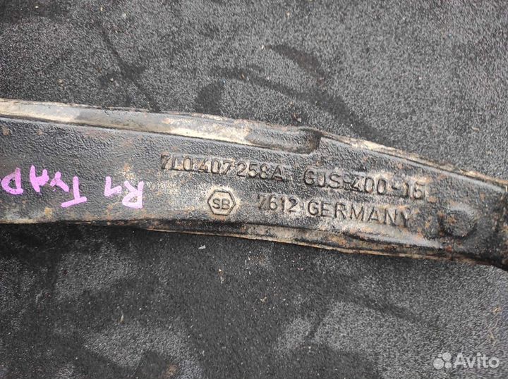 Кулак поворотный правый touareg q7 туарег