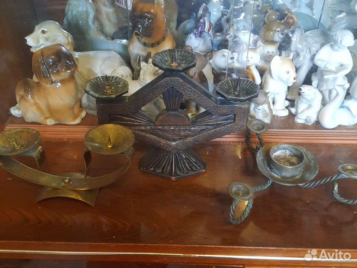 Винтажные подсвечники СССР