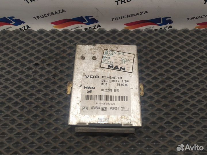 Блок управления ограничения скорости Man F90