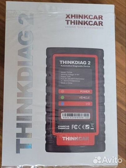 Thinkdiag 2 - Ediag Plus сканер от Launch DBScar7