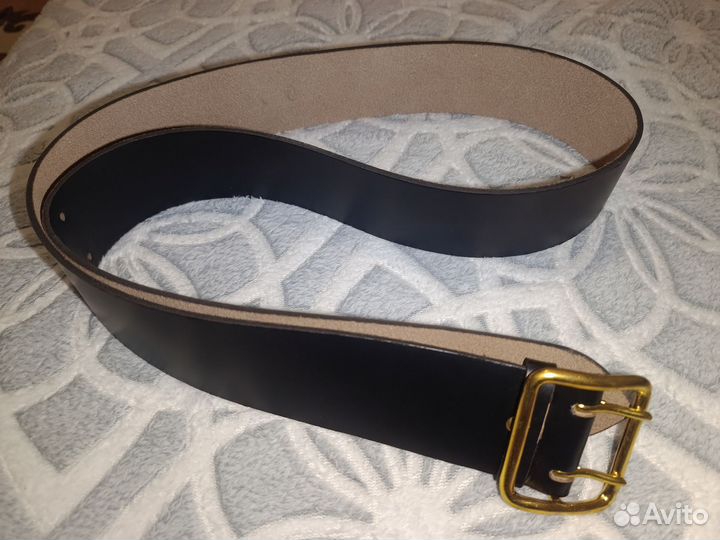 Ремень военный кожаный 3 размер новый