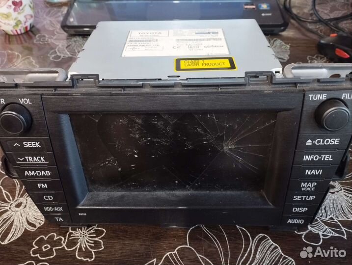 Штатная автомагнитола для приус 30