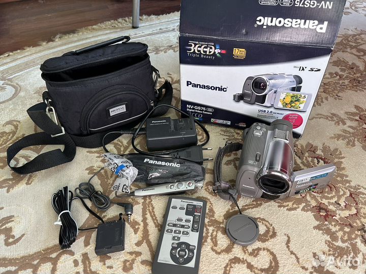 Видеокамера panasonic nv-GS75