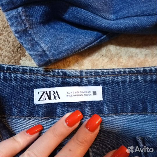 Джинсовая юбка Zara