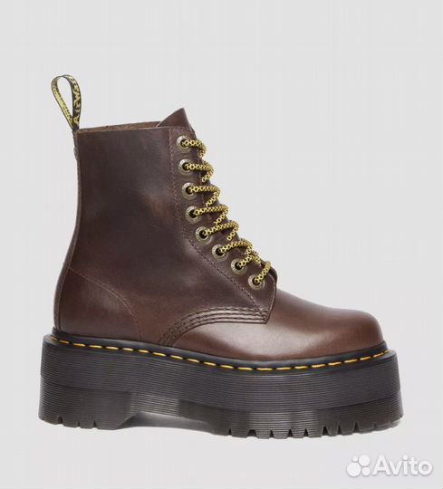 Dr Martens 1460 pascal MAX leather platform boots