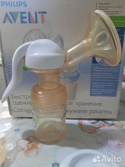 Молокоотсос avent ручной