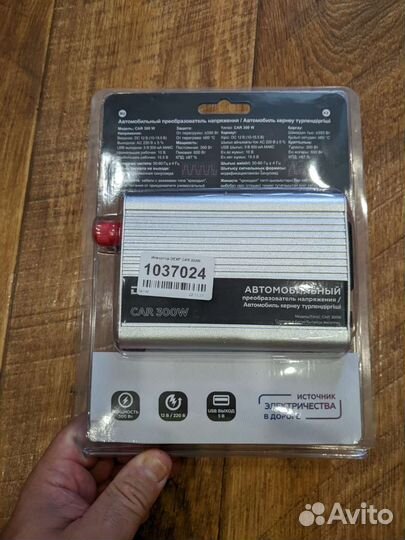 Новый Инвертор 12в-220в dexp CAR 300W