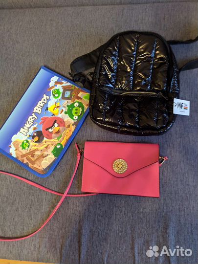 Рюкзак +сумка пакетом