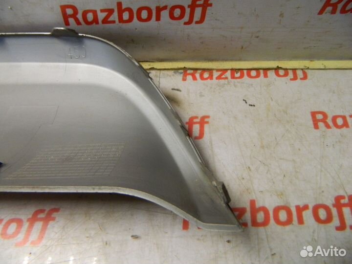 Накладка заднего бампера Kia Rio X-Line 2017-2023